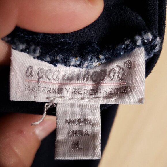 A Pea In The Pod Maternity Womens Pull On Bootcut Jeans XL - Picture 7 of 9